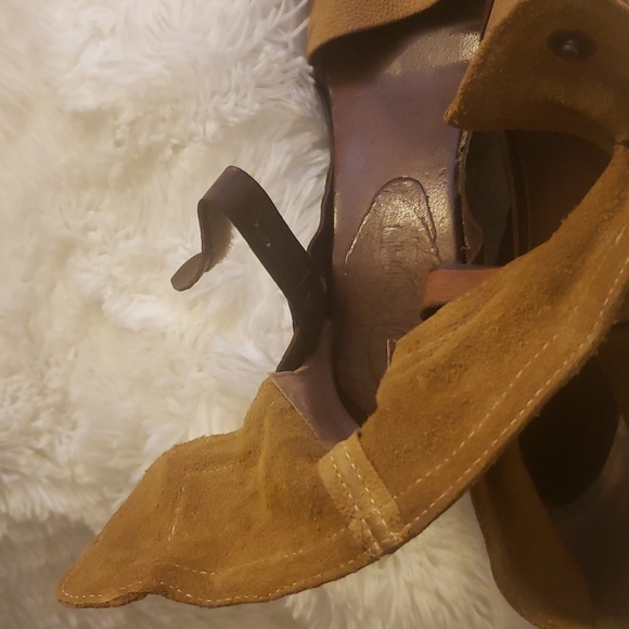 Airstep 2 tone brown leather shoes - Picture 9 of 12